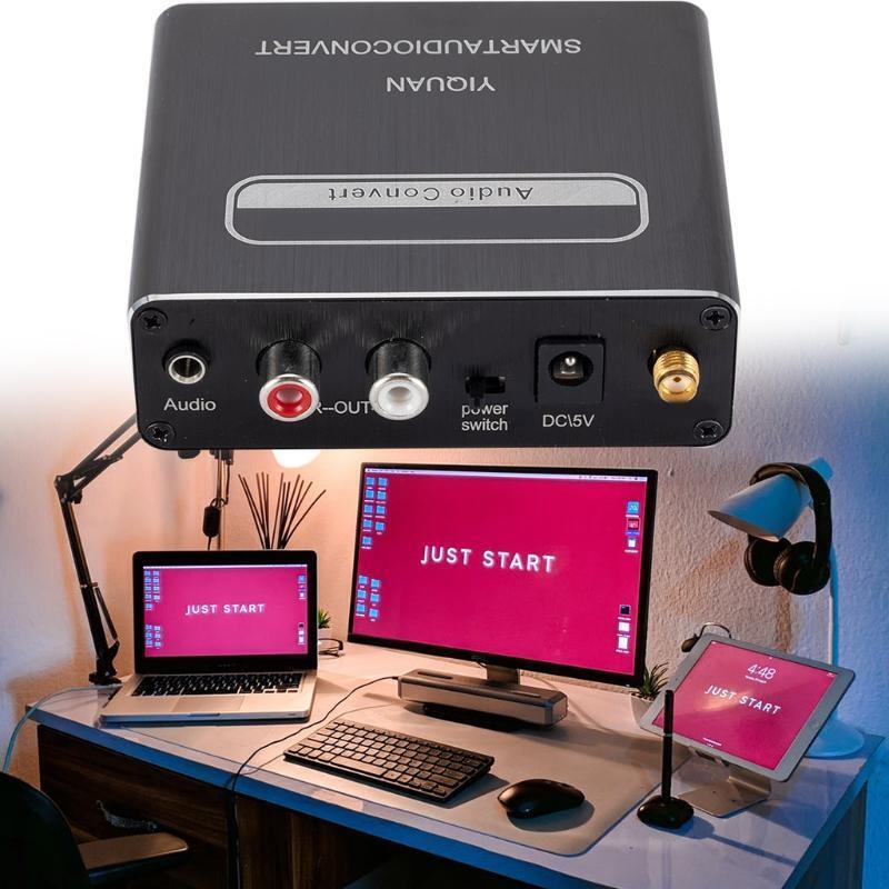 Wireless Receiving Digital-to-analog Converter Audio Receiver Converter 3.5mm
