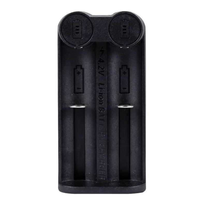 Li-ion Rechargeable Battery Charger for 18650 16340 26650 Dual Slots Charger
