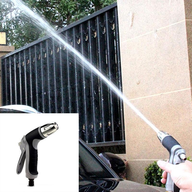 Water Gun Sprinkler High Pressure Spray Nozzle for Plants Watering Cleaning Car