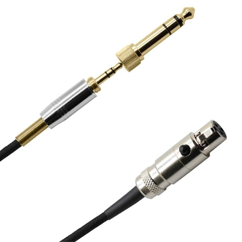 6.3/3.5mm Jack Stereo Headphone Jack Cable for AKG Q701 K702 K267 K712 K141