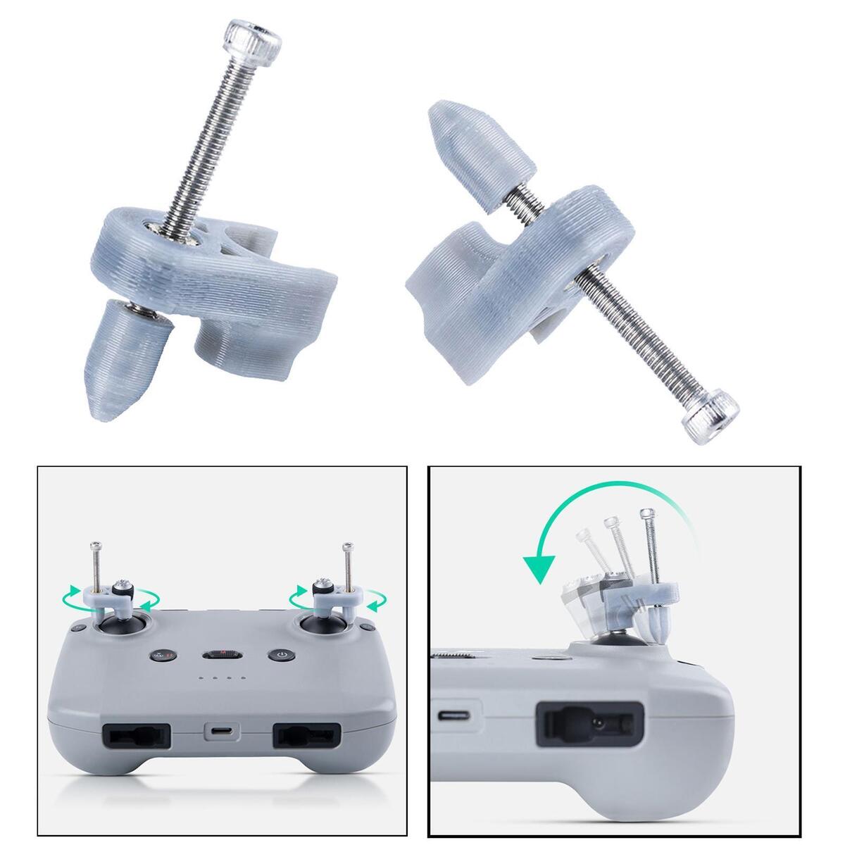 2 Pieces Rocker Joystick Fixed Speed Bracket for RC N1 Remote Controller