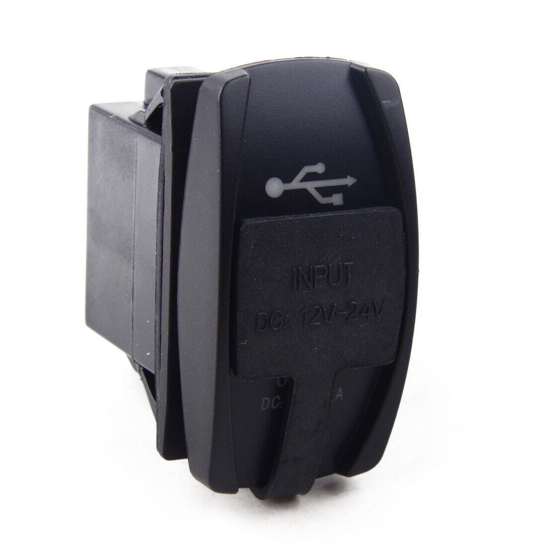 12/24V 3.1A LED Dual USB Car Auto Power Supply Charger Port Socket Waterproof Li