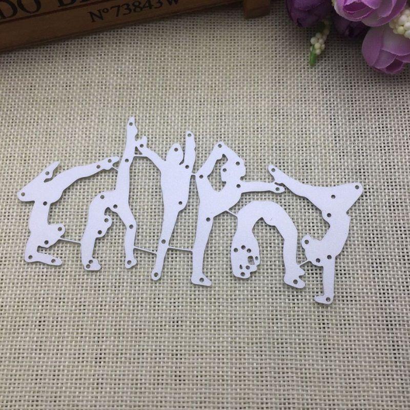 Martial Arts Metal Cutting Dies Stencil Scrapbooking DIY Album Stamp Paper Card