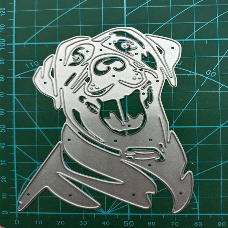 Animal Cutting Dies Dog Die Cuts Embossing Template for Card Making Scrapbooking