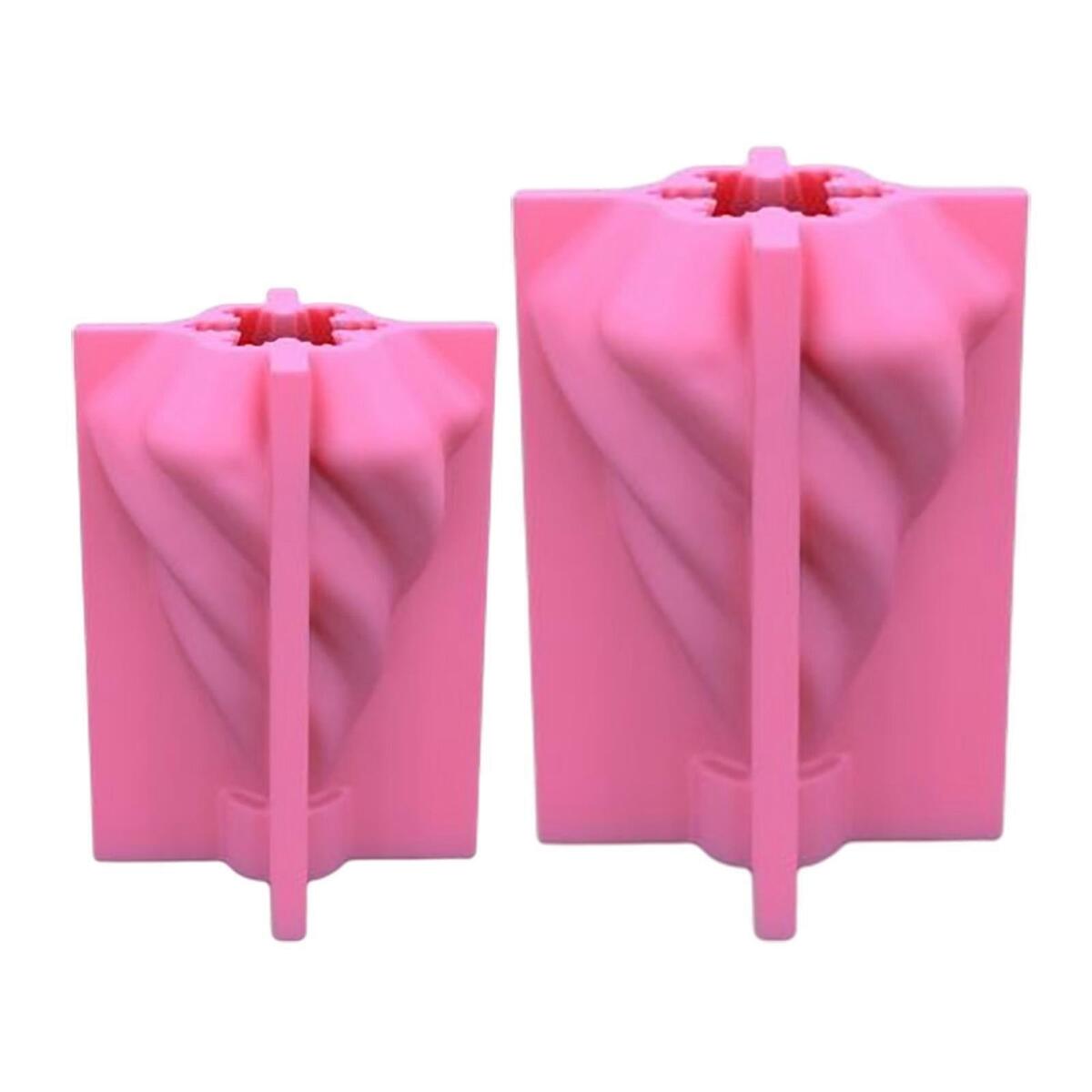 Silicone Candle Molds Abstract Art  Mould Reusable for Candle Making