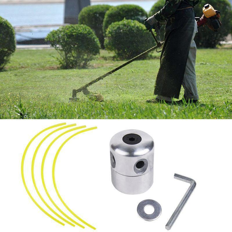 Easy Replacement Part Lawn Mower Cutter Head Easy Installation Garden Tool Metal