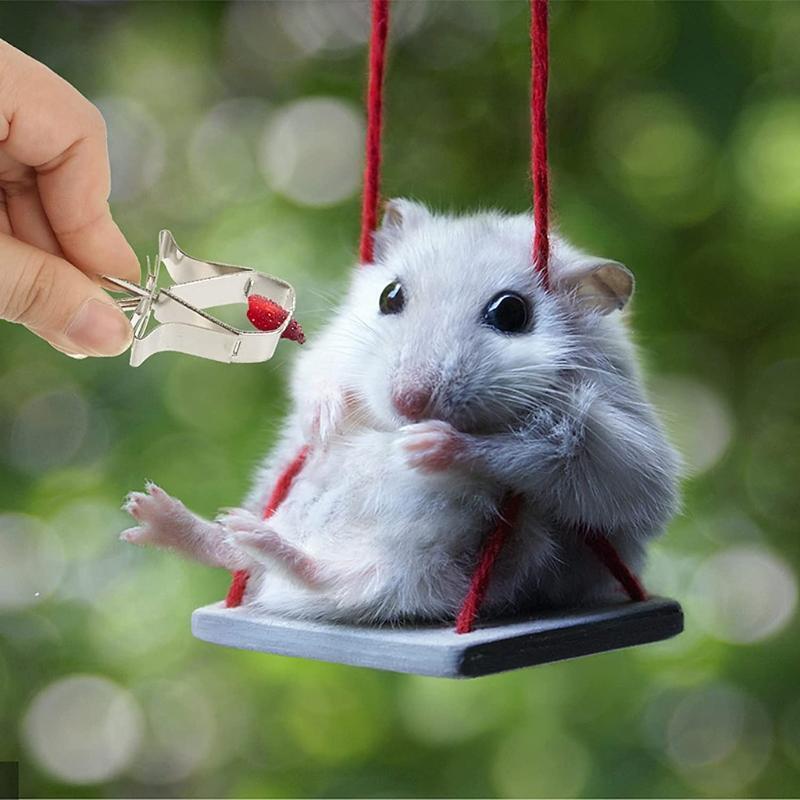 Bird Treat Holder Fruit/Vegetable Feeder Metal Clips Feeding Tool for Cage