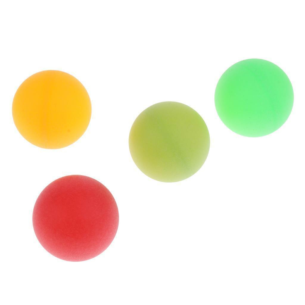 100Pcs/ Plastic 40mm Table Tennis  Pong Balls  Mixed Color