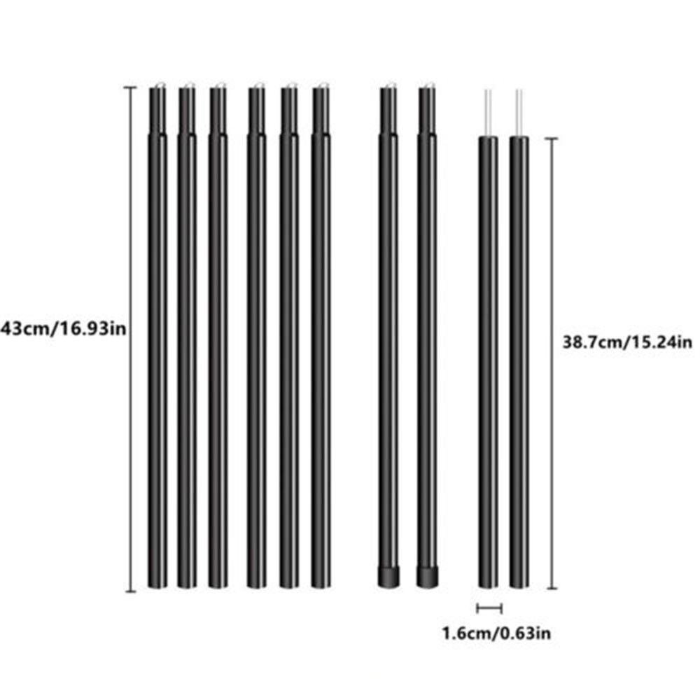Accessories Tent Equipment Awning Bracing Rod Tent Poles Tent Canopy Tarp Pole