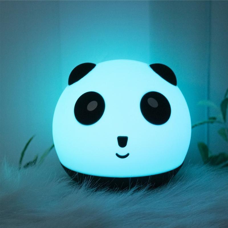 Cute LED Cartoon Table Lamp Baby Room Sleeping Light Night Kids Bed Decoration