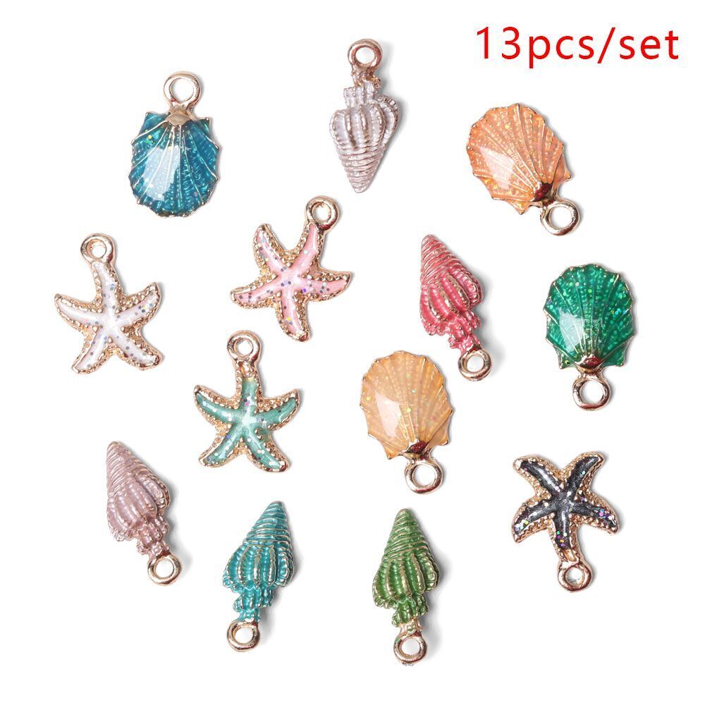 Jewelry Decoration Sea Shell Ocean Pendants Handmade Accessories Conch Charms