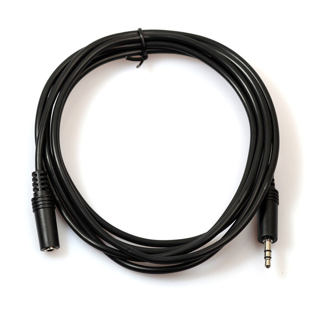 10ft 3.5mm 1/8 Stereo Audio Aux Headphone Cable Extension Cord Male to Fem