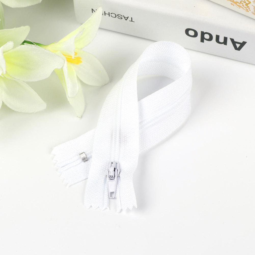 18pcs Sewing Thread Zipper Set DIY Sewing Repair Accessories (White)