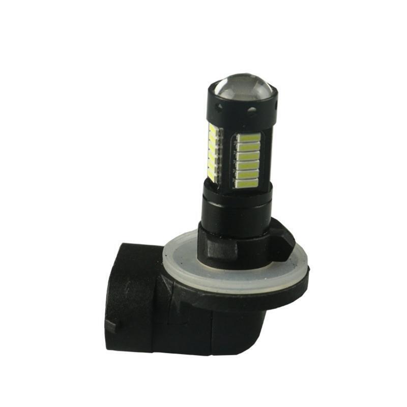 DRL Lamps Bulbs LED Replacement Bulbs White Car Fog Lights 4014 880 881 889 H27