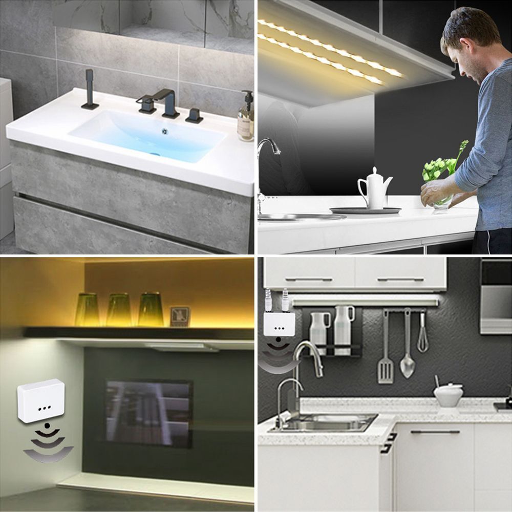 Cabinet Light Closet Light Motion Sensor Detector IR Sensor Dimmers Hand Sweep