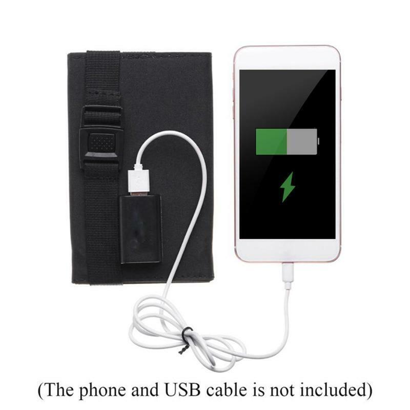 100W USB Foldable Solar Panel Portable Flexible Small Waterproof 5V Folding