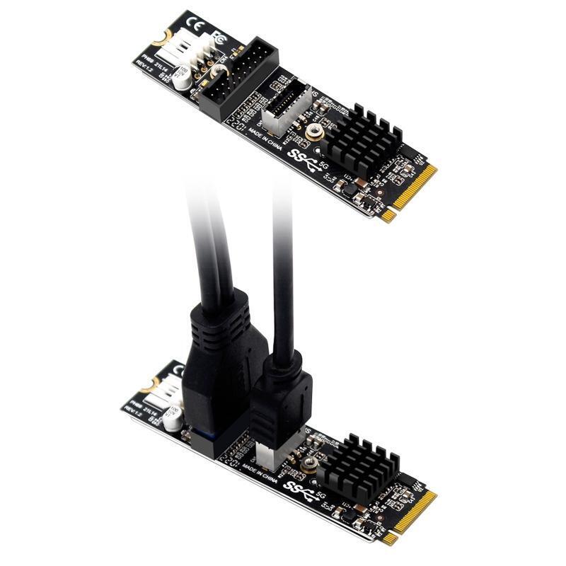 M.2 SSD to USB 3.1 Type C Card Based M Key Hard Drive Converter Support Windows