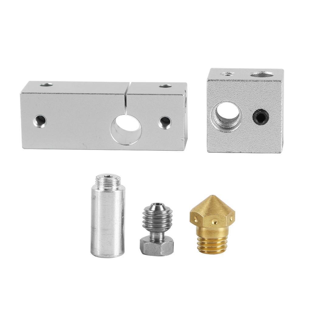 Heating Block + Brass Nozzle +  Kit for  i3 / i3 Plus