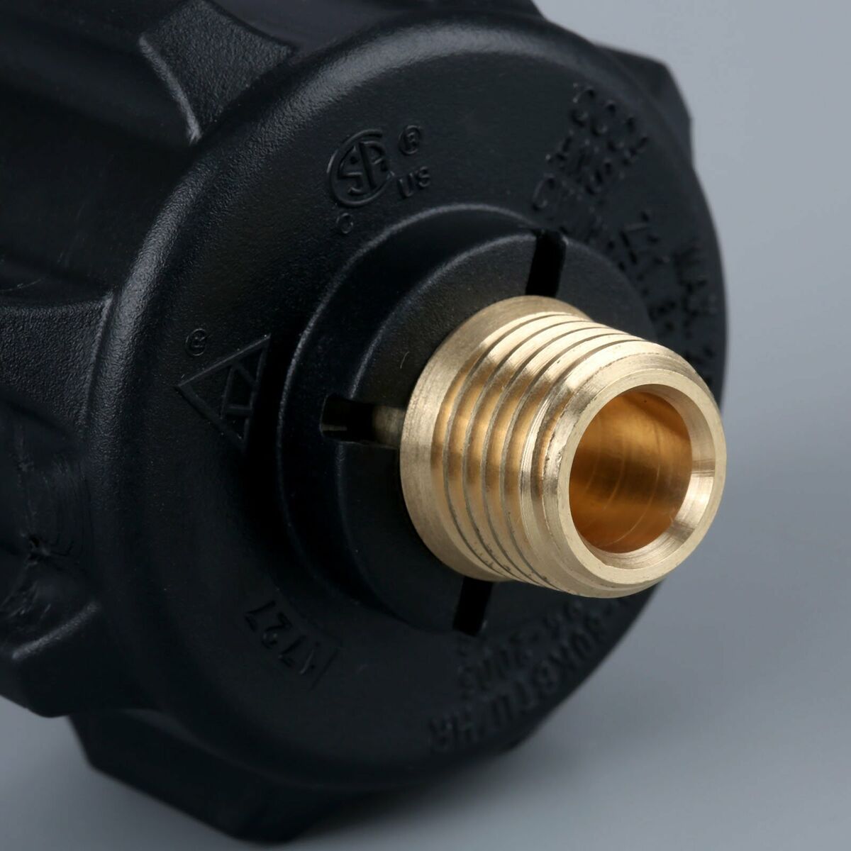 QCC1 Propane Adapter Gas Regulator Valve 1/4" Male Pipe Thread Replacement Parts