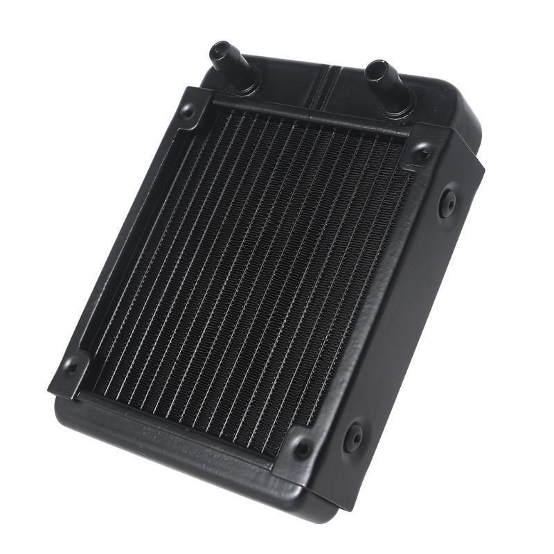Aluminum Radiator CPU Water Cooling Heat Exchanger with 1/4 inch Thread 18 Tubes