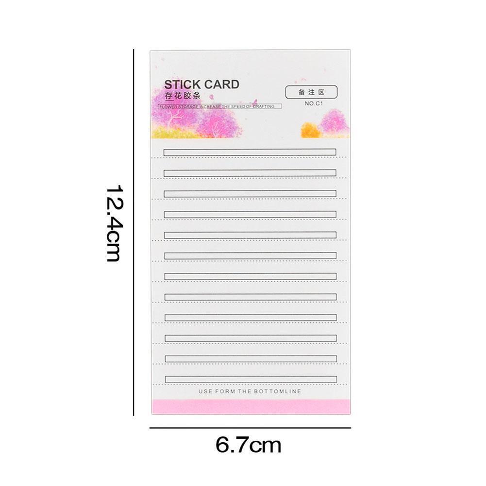 Makeup Eyelash Extension Storage Card Fans Volume Lash 2mm Sticky Strip