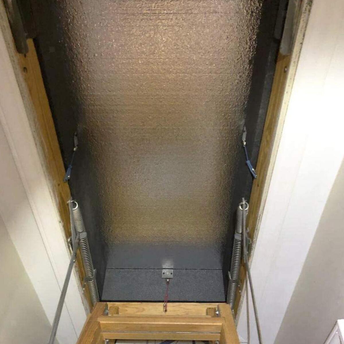 Premium Attic Cover Attic Cover Stairway Insulator 54Inchx25Inchx11inch