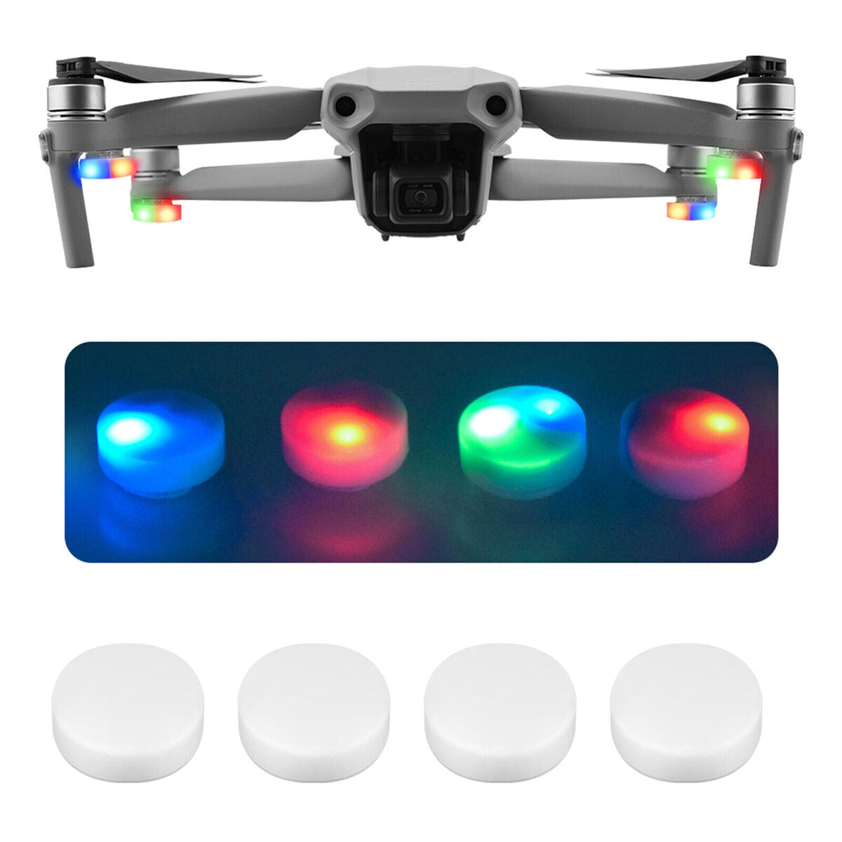 For DJI Mavic Mini Air 2 Pro Drone Night Flying Signal Flash Light LED Lamp Kits