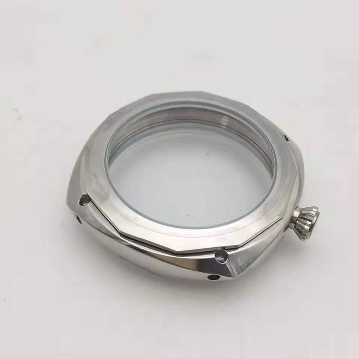 NEW 45mm Hand-Winding Polished Watch Case for ETA 6497/6498 Watch Movement A2UK