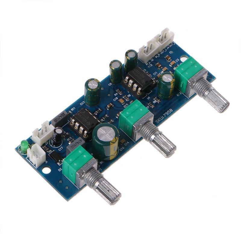 NE5532 Low-pass Filter Board DC12-24V Subwoofer 2.1CH/Pre-Amplifier Preamp Board