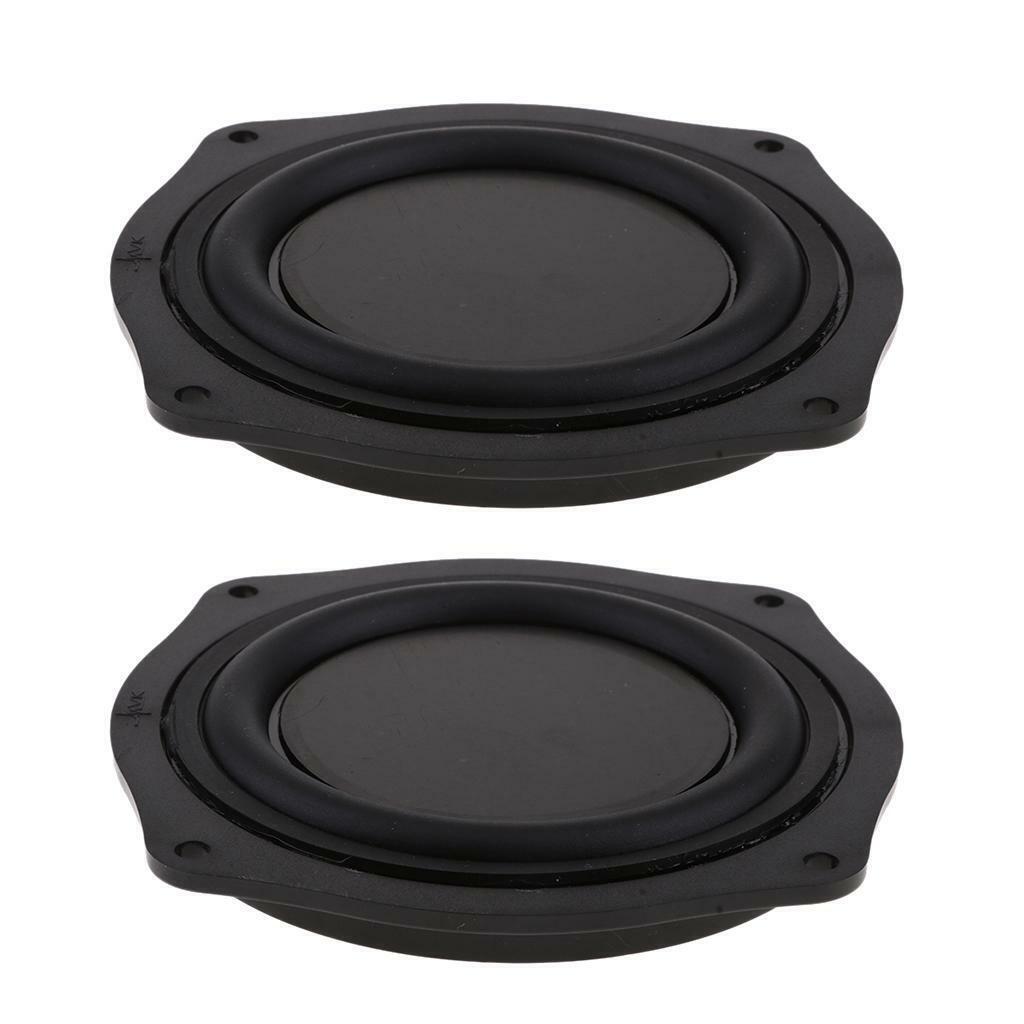 2Pcs 4'' Speaker Loudspeaker Vibrating Membrane Passive Bass