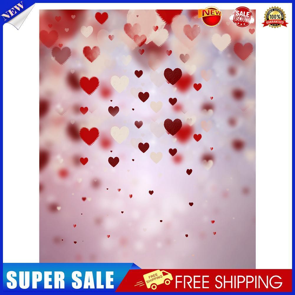 Heart Digital Photography Background Art Fabric Photo Props Studio Backdrop