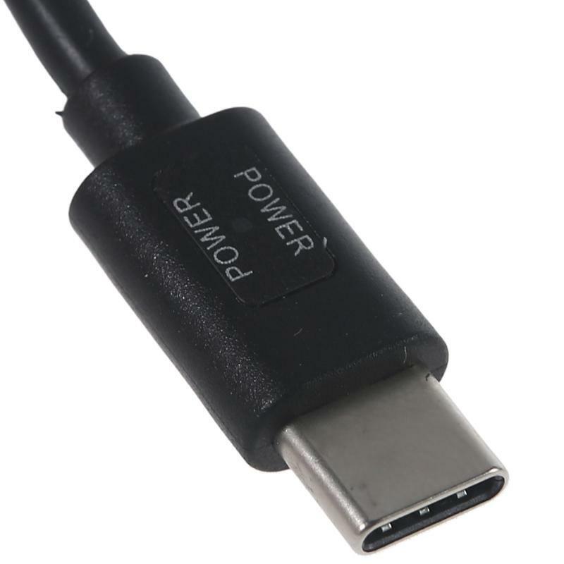 Professional USB C Type-C PD to WEIPU Two Pin Power Cable Suitable for BMPCC