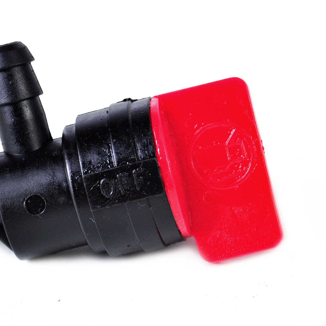 1/4" inline 90 gas fuel shut off valve petcock fit for briggs stratton Li