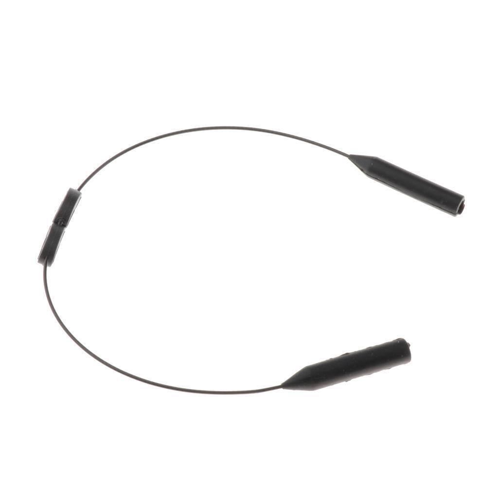 2pcs Silicone Glasses Strap Cord Retainer  Lanyard Keeper