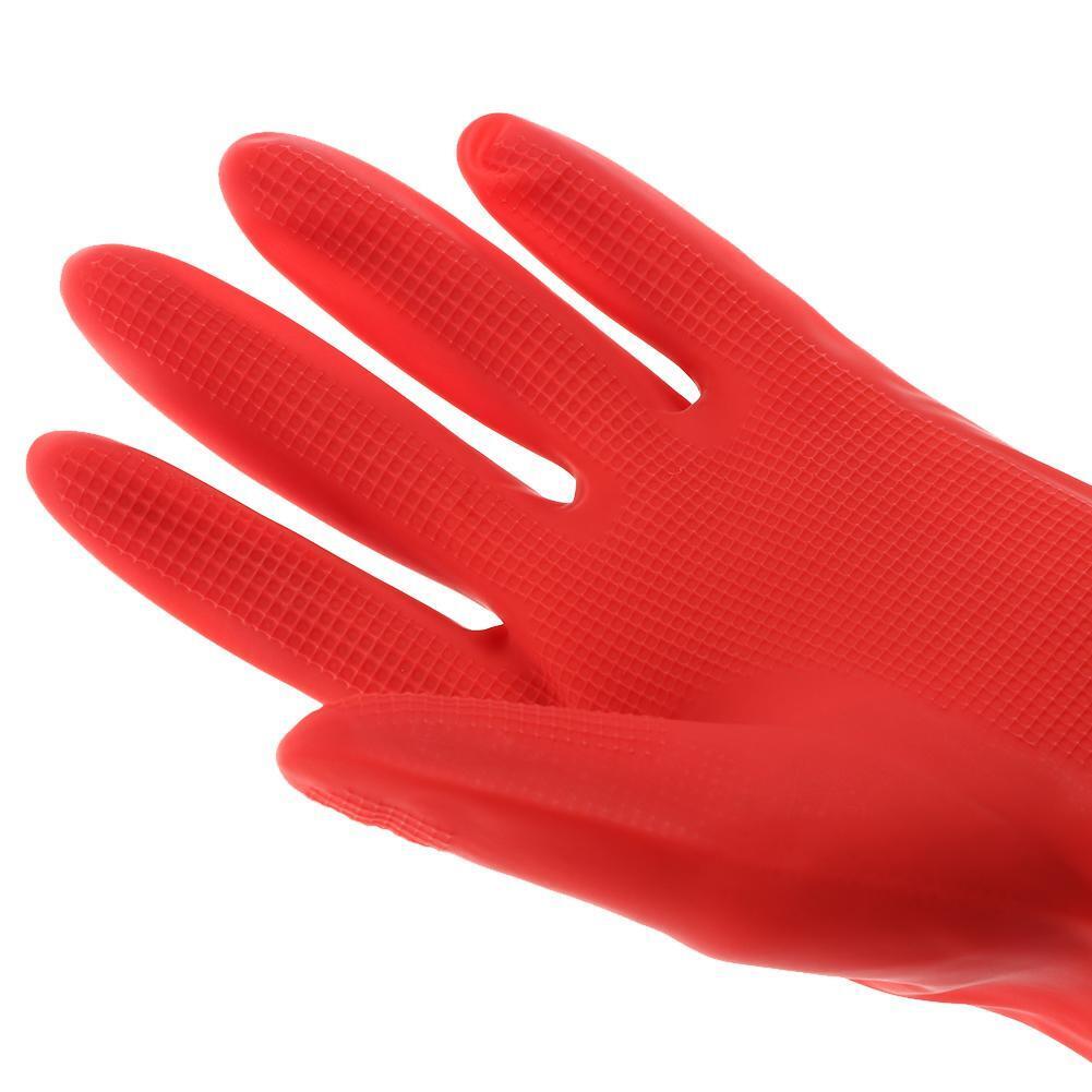 1 Pair Women Natural Latex Gloves Rubber Wear Resistant Working Gloves