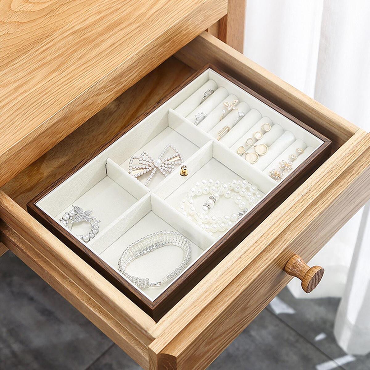 Jewelry Storage  Display Storage Case for Drawer for Bracelet Ring