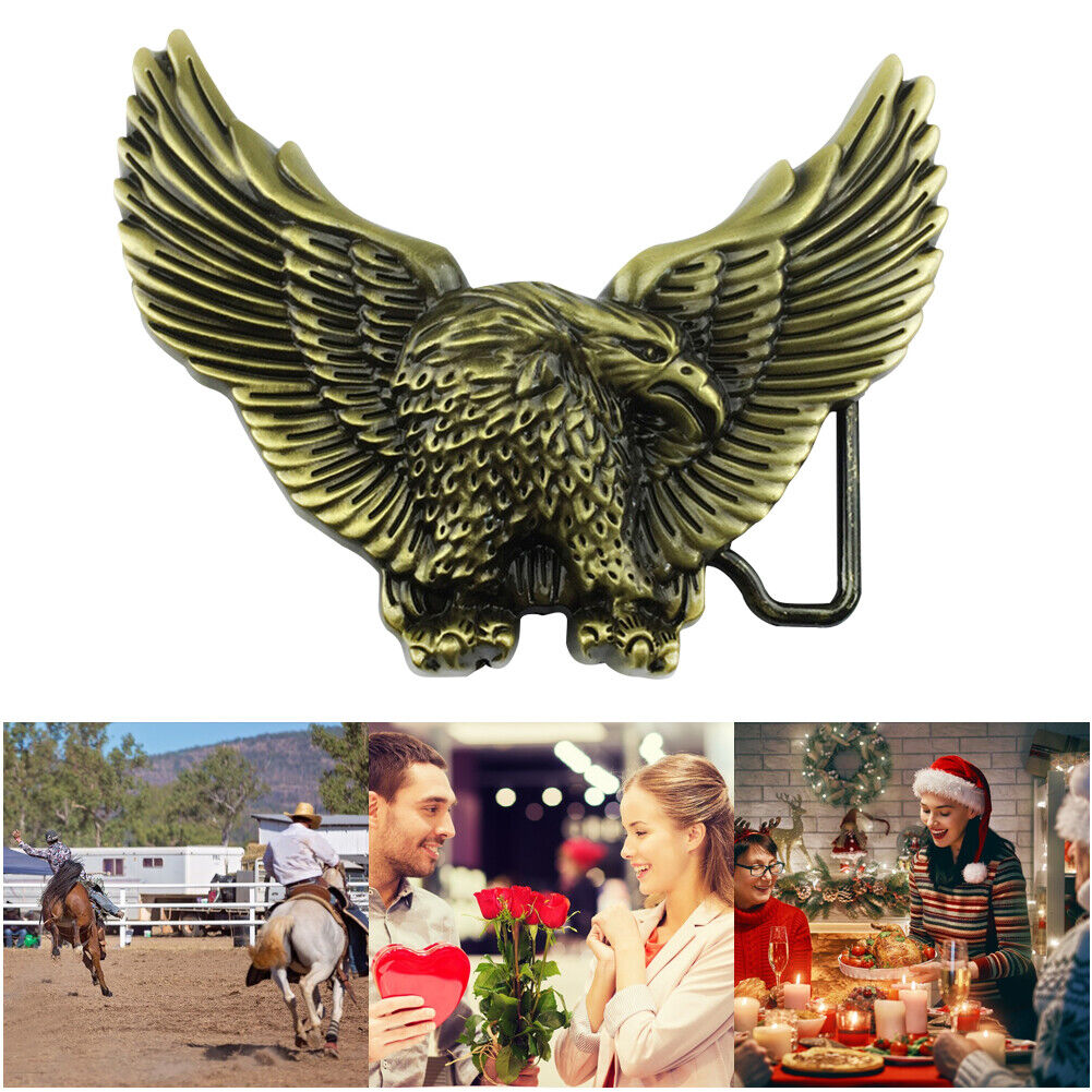 Alloy Western Eagle Belt Buckle Cowboy Jeans Accessories for Women Men