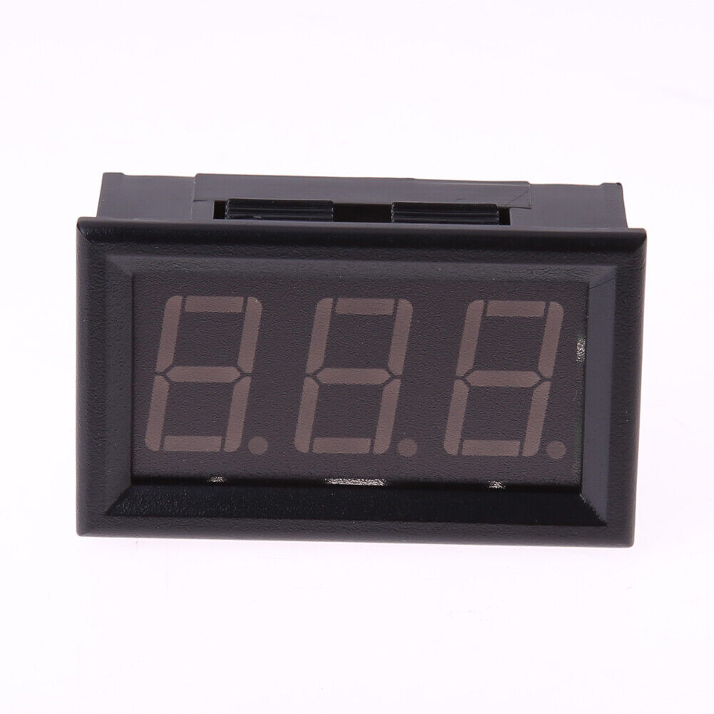 Blue LED AC 30-500V Digital Voltmeter Voltage Display w/ 2 Wires