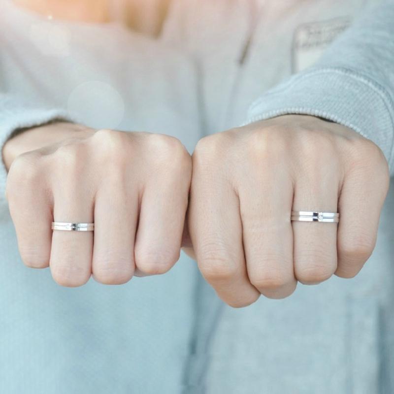 Couple Rings Wedding Rings Men Women Promise Ring Set Romantic Jewelry Ring