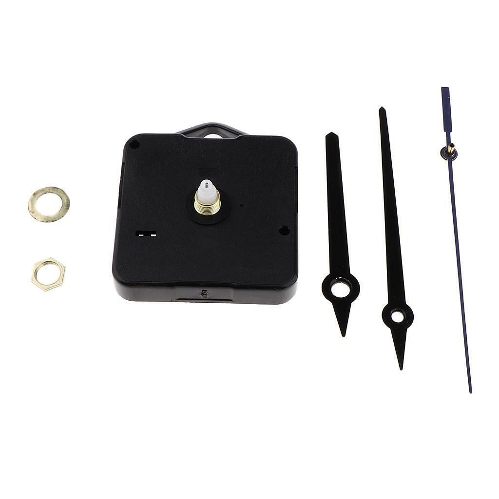 30pcs Red Black Silent Quartz Clock Movement Pointer DIY Repair Supplies