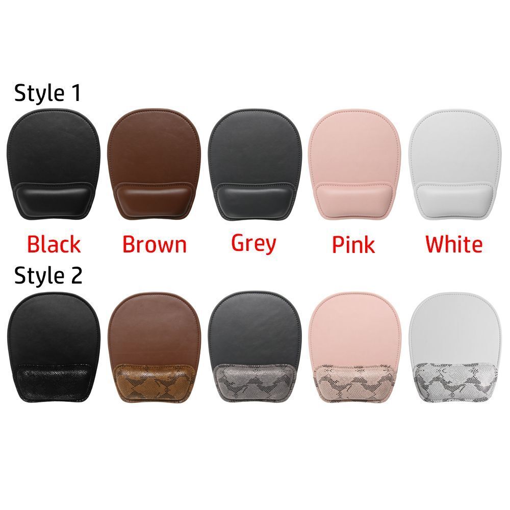 Ergonomic PU Comfortable Non Slip Wrist Rest Hand Support Mouse Pad Mice Mat