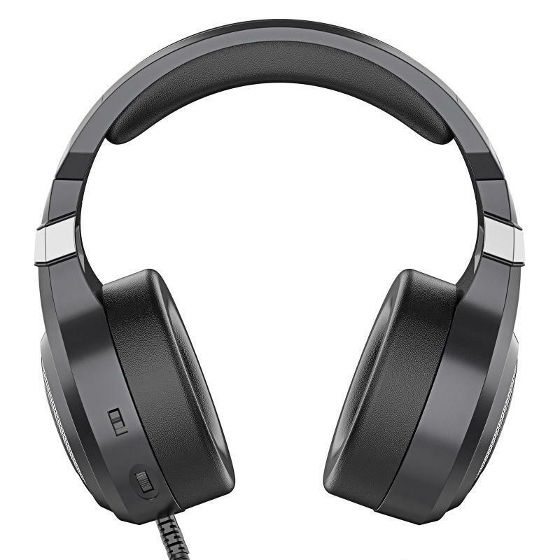 Adjustable Gaming Headset USB RGB Stereo Sound PC Game Headphone Wired Classic