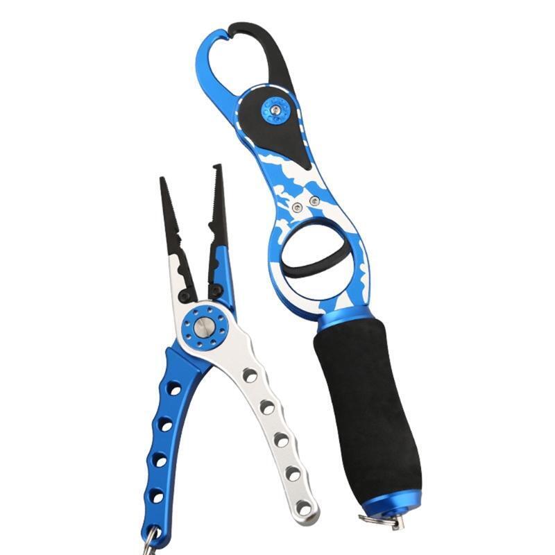 Fishing Pliers Set Tool Perfect for Cutting Monofilament and Braid Lines