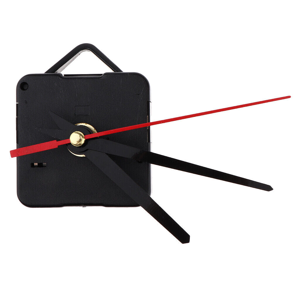 10 Packs Black Quartz DIY Wall Clock Movement Mechanism Clocks Kits - Include