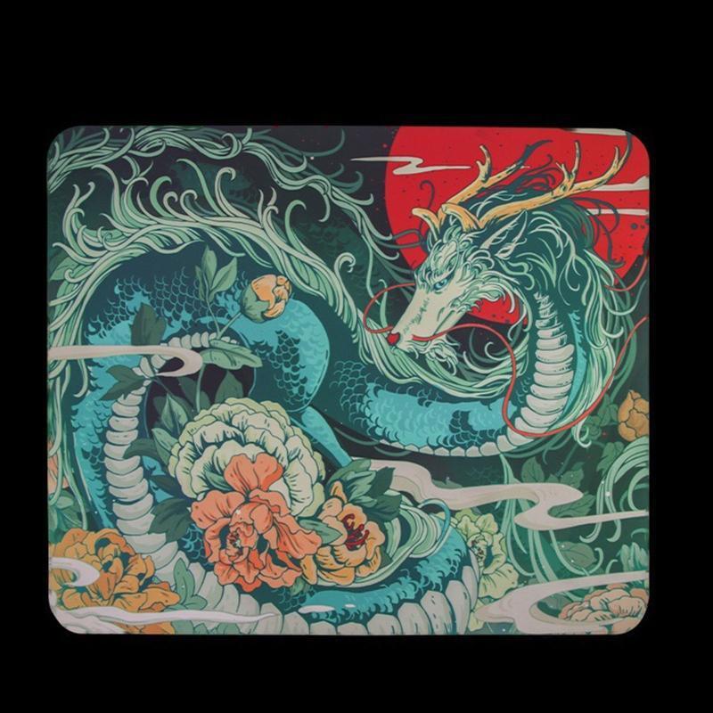 Wuxiang Dragon Mouse Pad Esports Tiger  Non-Slip Rubber Gaming Mat 480×400mm