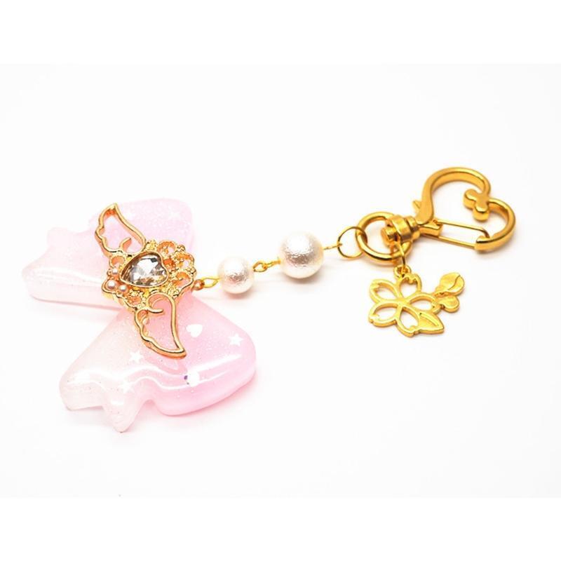 DIY 60x Lobster Heart Shape Claw Clasps Key Ring Chain Metal Lanyard Gift Family