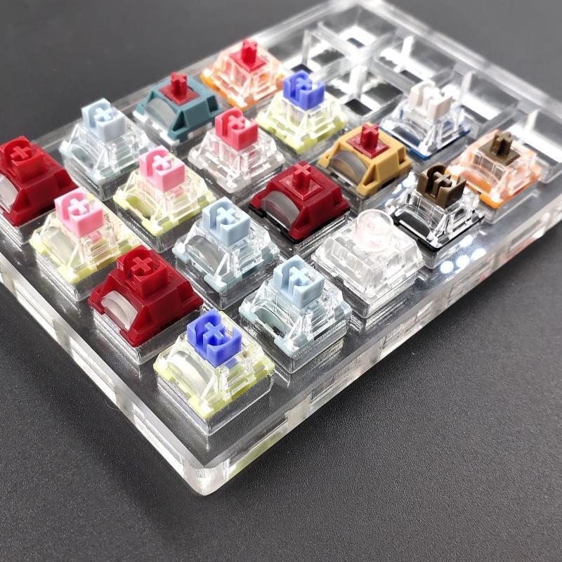 Switch Tester for TTC Switches Gaming Mechanical Keyboard 18 Keys Testing DIY