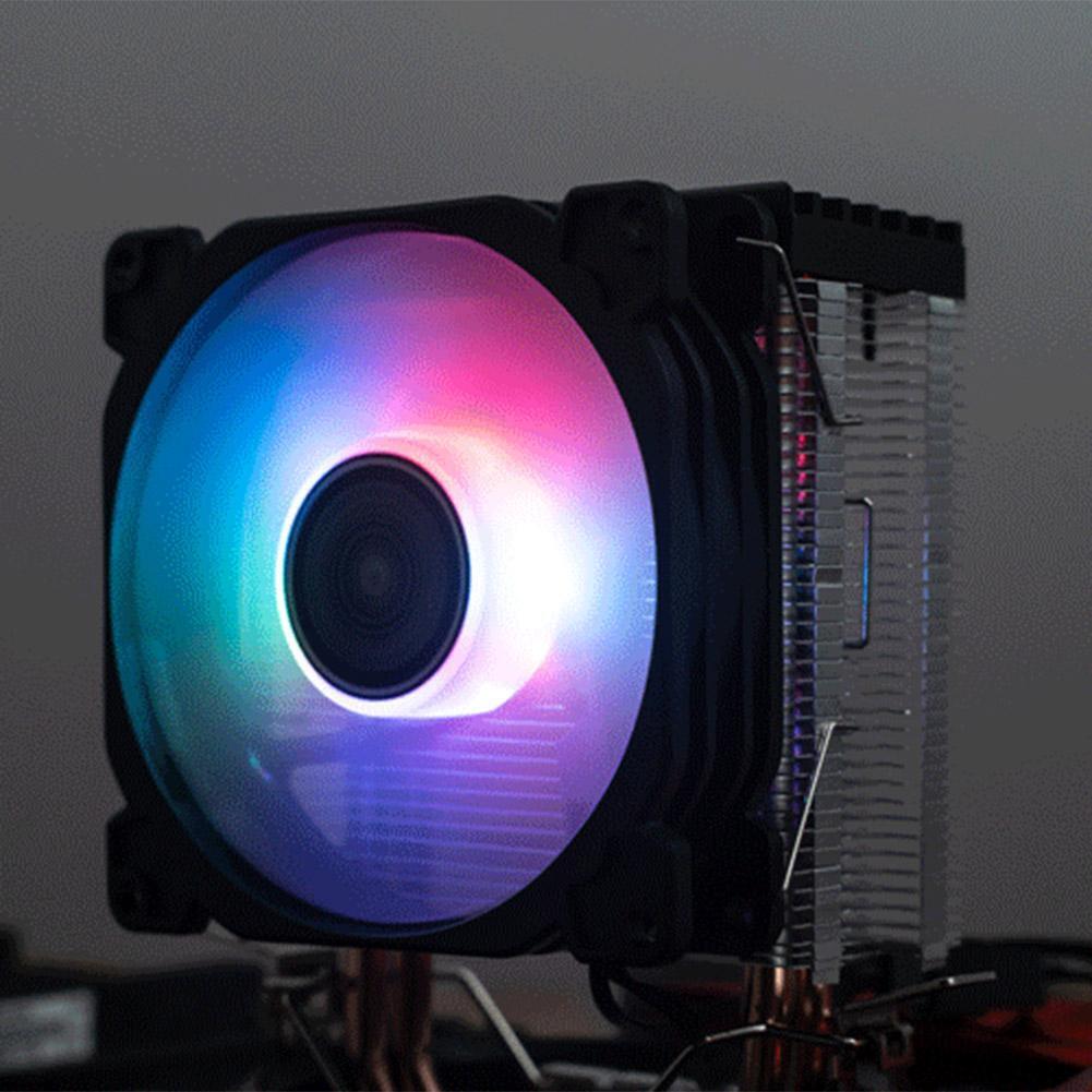 Jonsbo CR1200 2 Heat Pipe Tower CPU Cooler RGB 3Pin Cooling Fans Heatsink