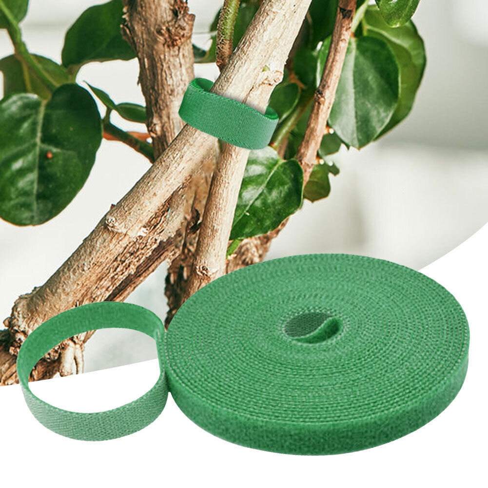 Garden Plant Tape Nylon Bandage Ultra Thin Tie Garden Accessories (1cm*1m)