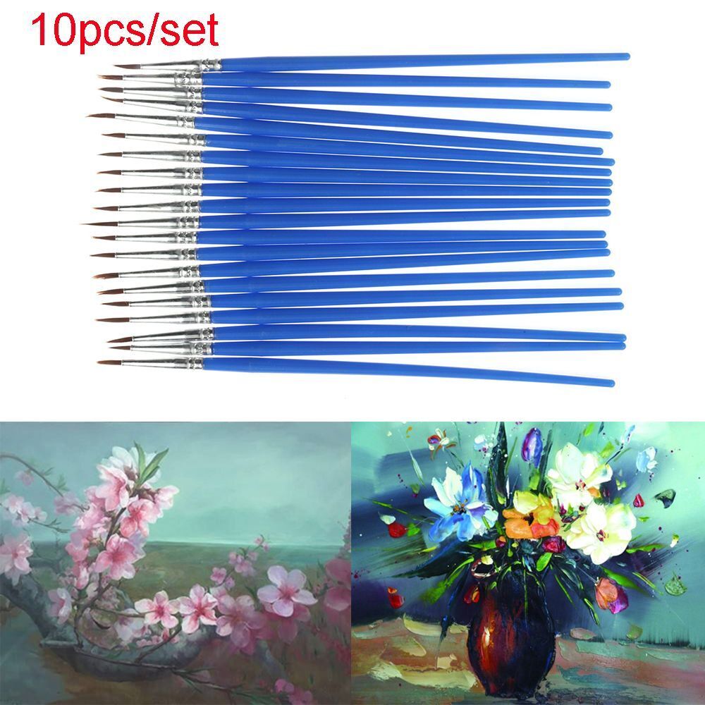 Artist Tool Crafts Nylon hair hook line pen Watercolor Oil Painting Brushes